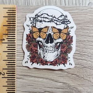 Stickers 10 for $10 Goth Skulls Roses Mix and Match